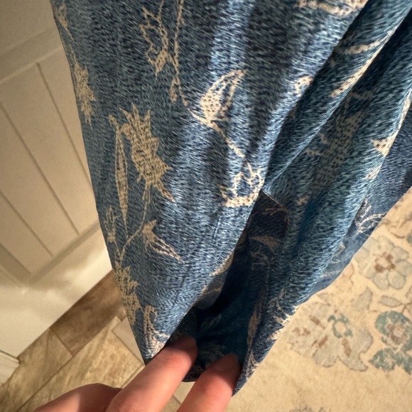 Liverpool Size M Blue Floral Women's Dress NWT - Picture 9 of 12